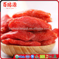 Las bayas de goji baya superventas de goji de Ningxia goji secaron la baya de goji con precio razonable